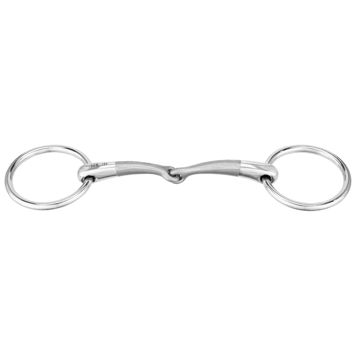 Sprenger SATINOX Unterlegtrense 14 mm einfach gebrochen - Edelstahl rostfrei, 115 mm Weite
