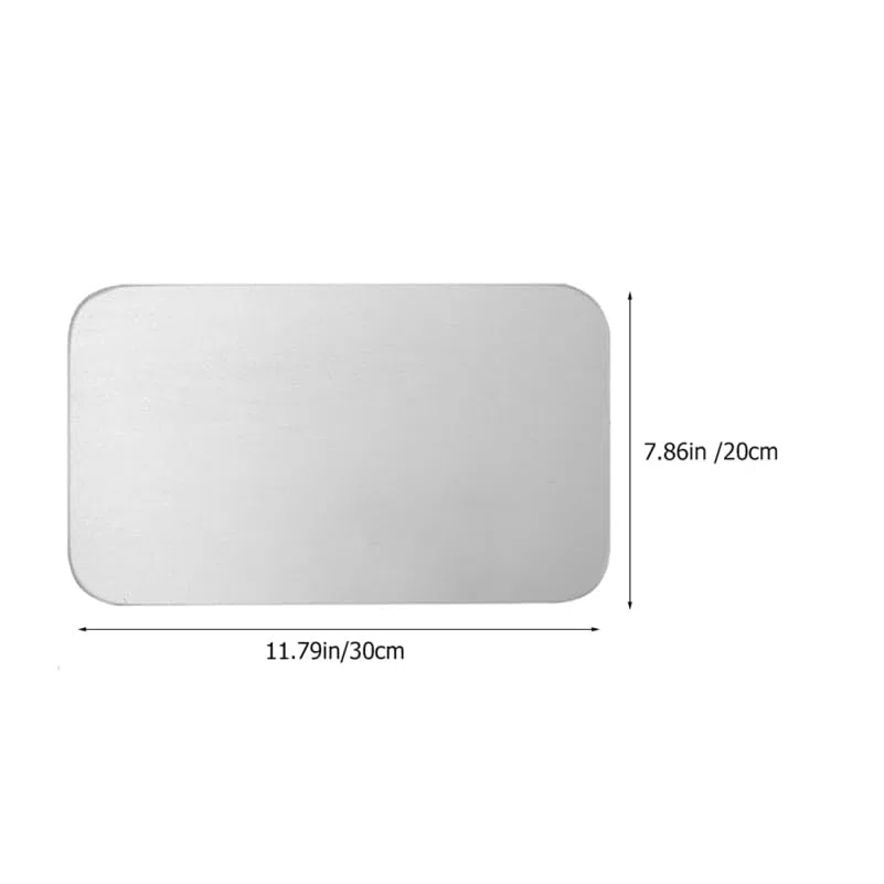 Aluminium Kühlmatte Für Kleine Haustiere Verschleißfestes Kühlpad 30x20cm Große Kühlunterlage Für Kaninchen Hamster Chinchillas Sommer Haustierzubehör