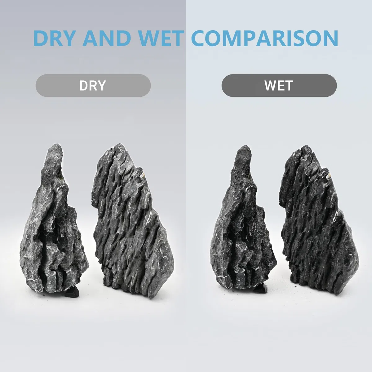 Natürlicher Seiryu Rock Drachenstein 5kg – Aquarium Steine für Aquascaping, Aquariengestaltung, Terrarium & Vivarium, 7–15 cm
