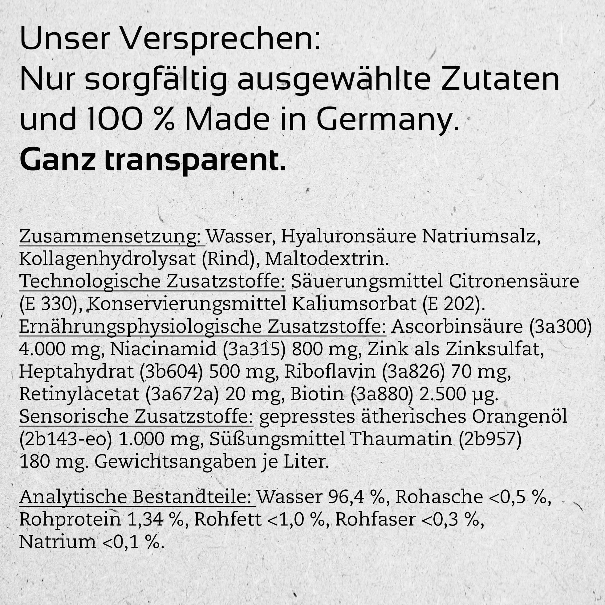 HA Liquid Dog, 250 ml, hochdosierte Hyaluronsäure, Kollagen und weitere Nährstoffe zur Unterstützung der Gelenke und der Bewegungsfreude des Hundes für bis zu 50 Tage
