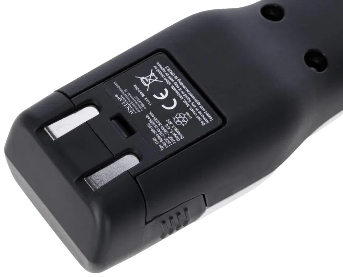 KERBL Aesculap Akkuschermaschine Durati – inkl. 1 Akku und Scherkopf (Weiß/Schwarz, Bürstenloser EC-Motor, Akkukapazität 2850 mAh, Gewicht 380 g) GT434-WS