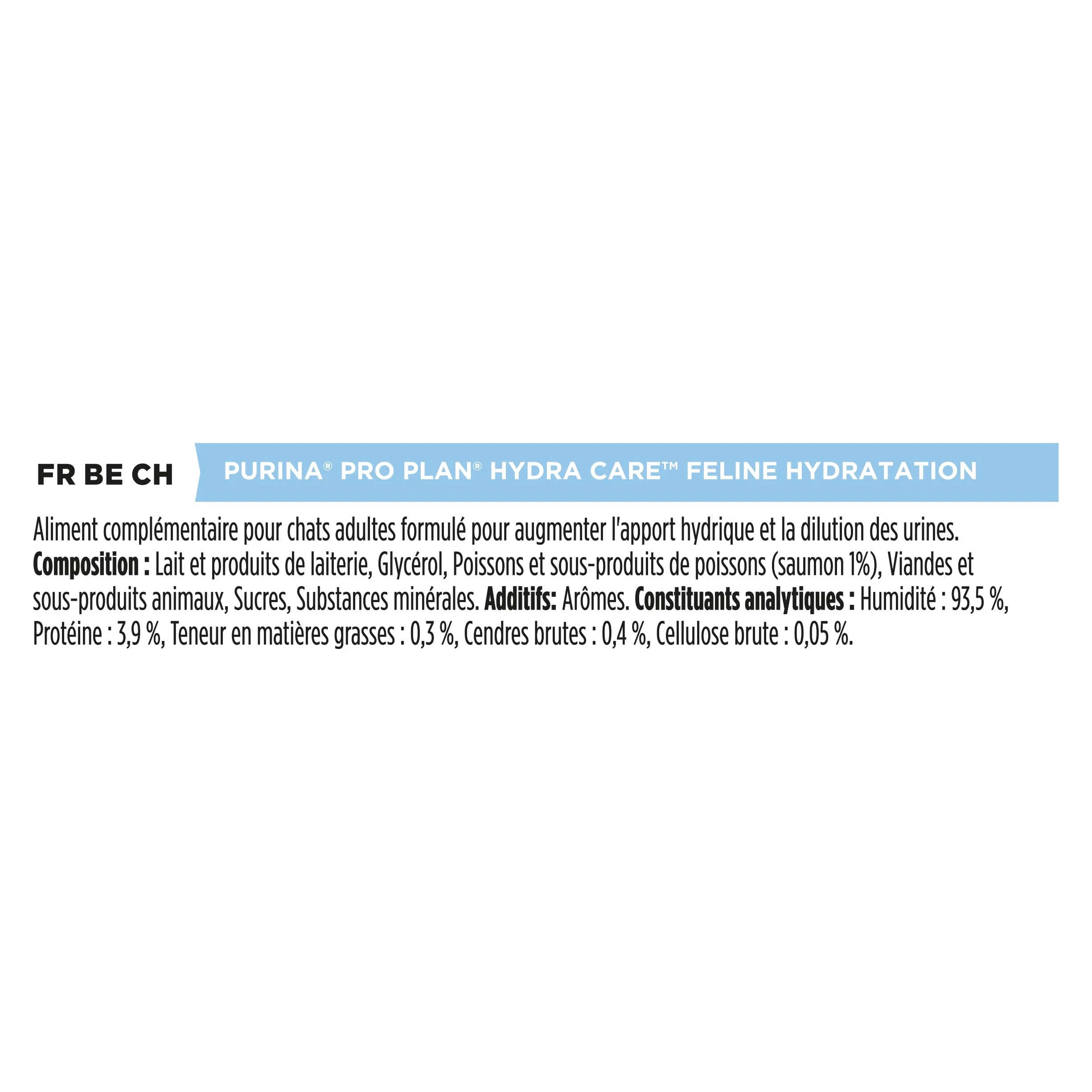PURINA PRO PLAN Hydra Care für Katzen mit Flüssigkeitszufuhr, 6 Packungen à 10 x 75 g - (6 Packungen, Lachsgeschmack)