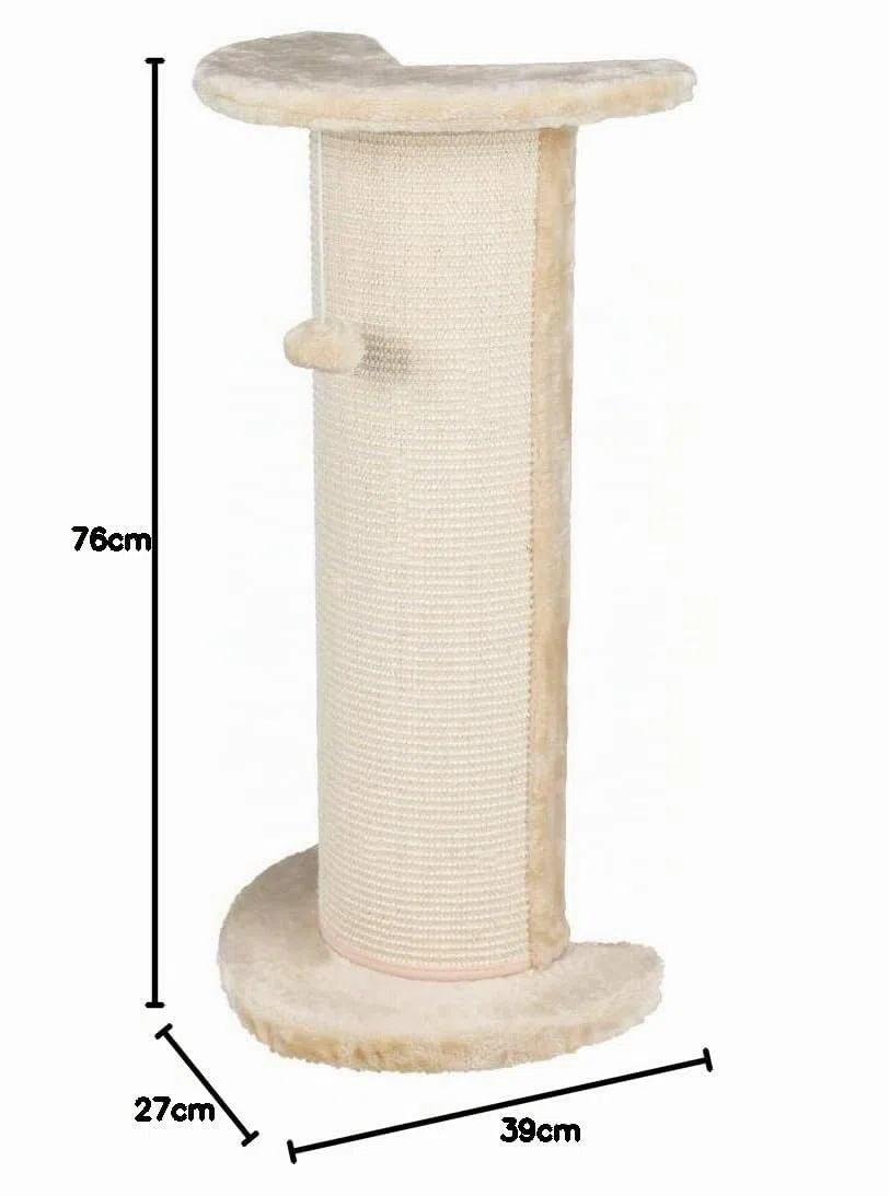 Trixie 4350 Kratzsäule Lorca, 75 cm, beige/natur