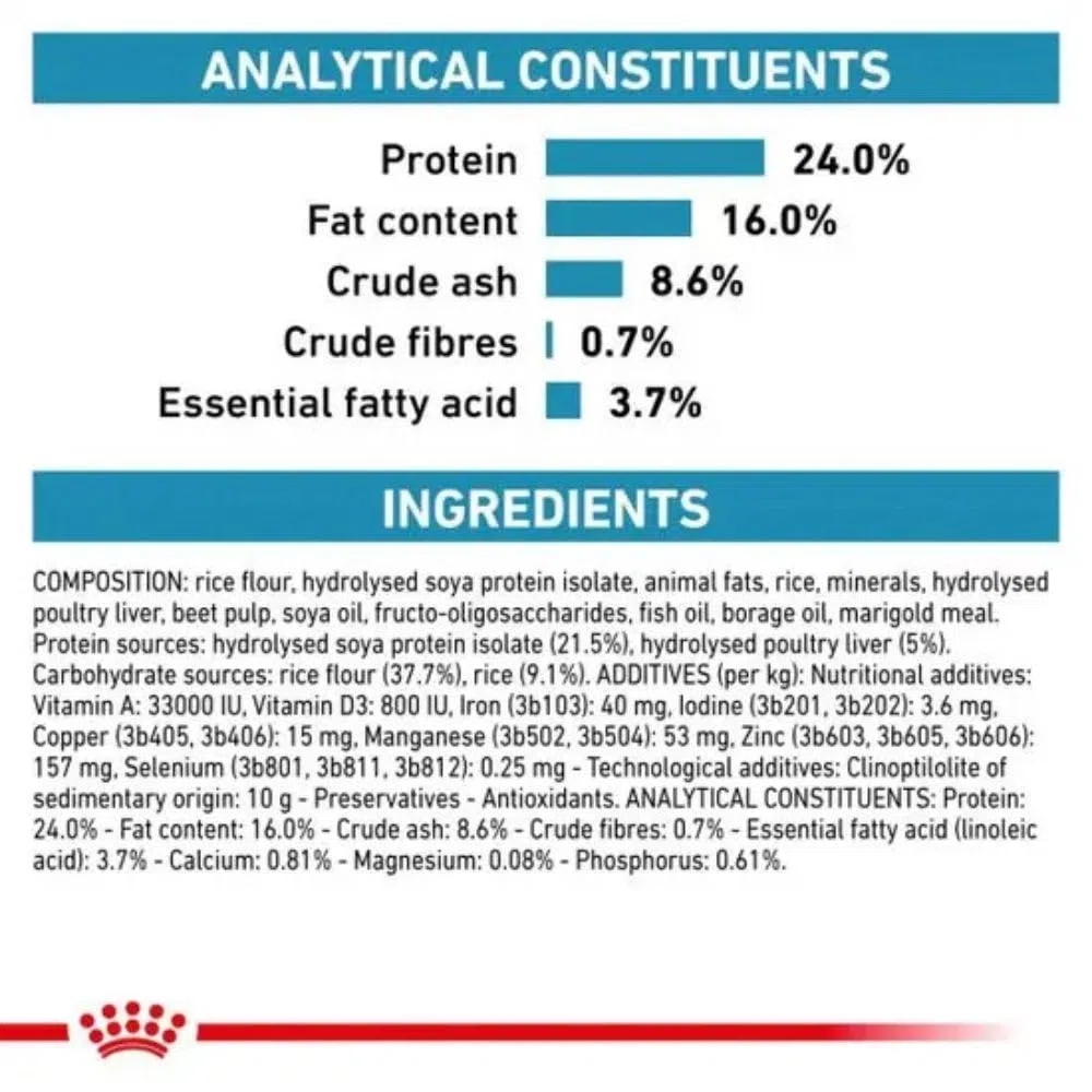 Royal Canin Veterinary Hypoallergenic SMALL Dogs | 3,5 kg | Diät-Alleinfuttermittel für ausgewachsene kleine Hunde | Zur Minderung von Nährstoffintoleranzerscheinungen