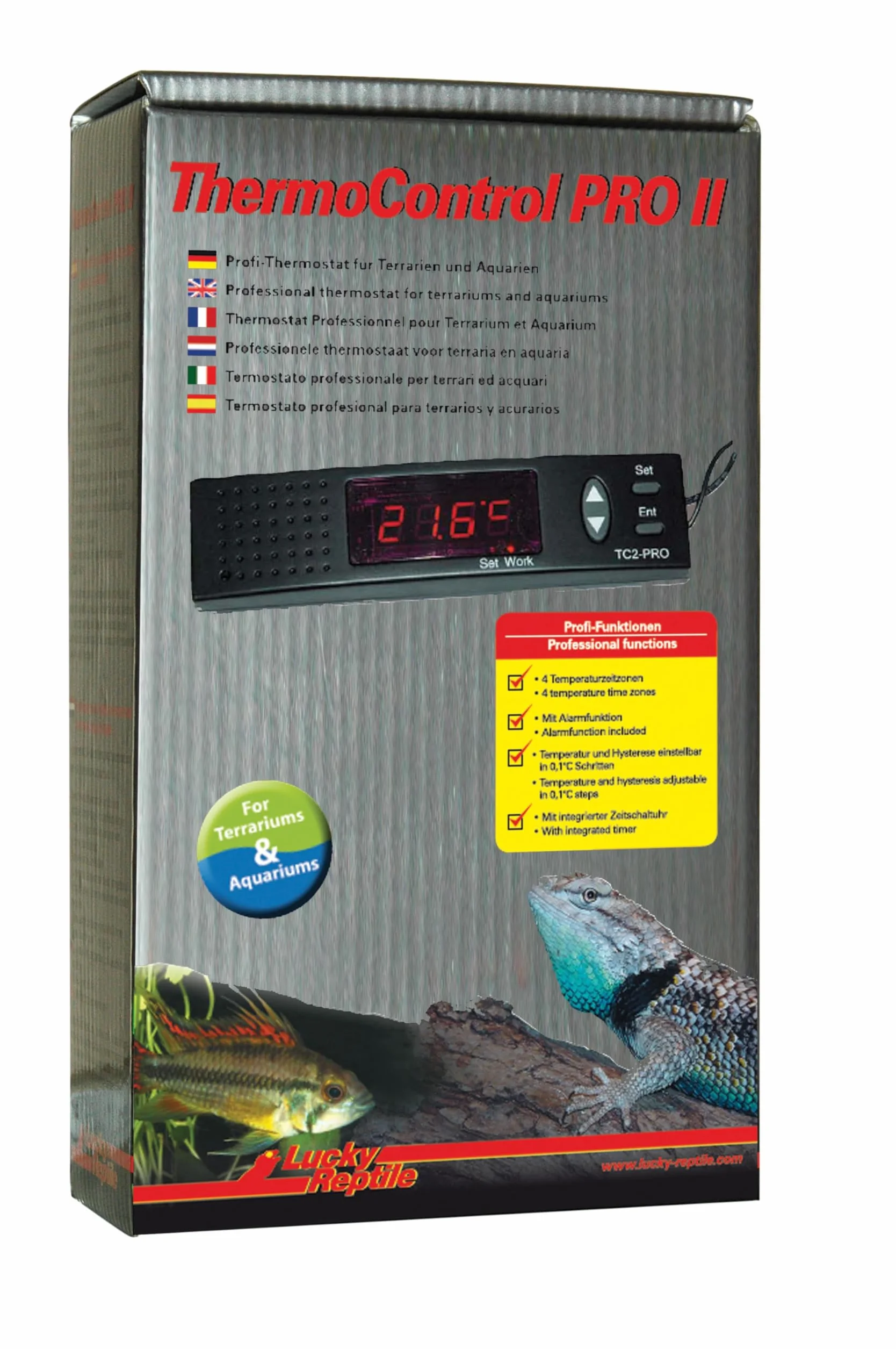 Lucky Reptile Thermo Control Pro II Thermostat für Terrarien