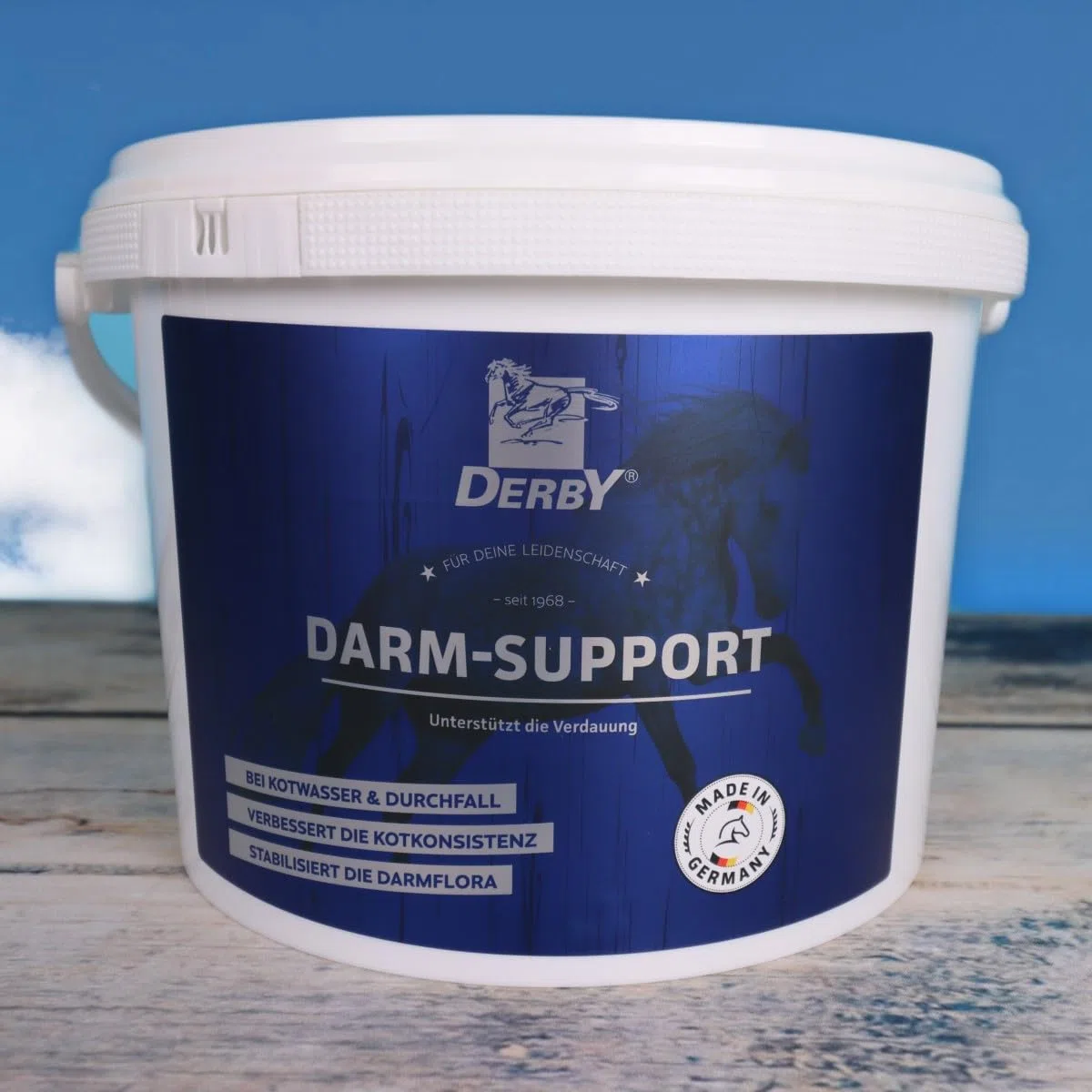 Derby DARM-Support - optimiert die Verdauung bei Kotwasser & Durchfall