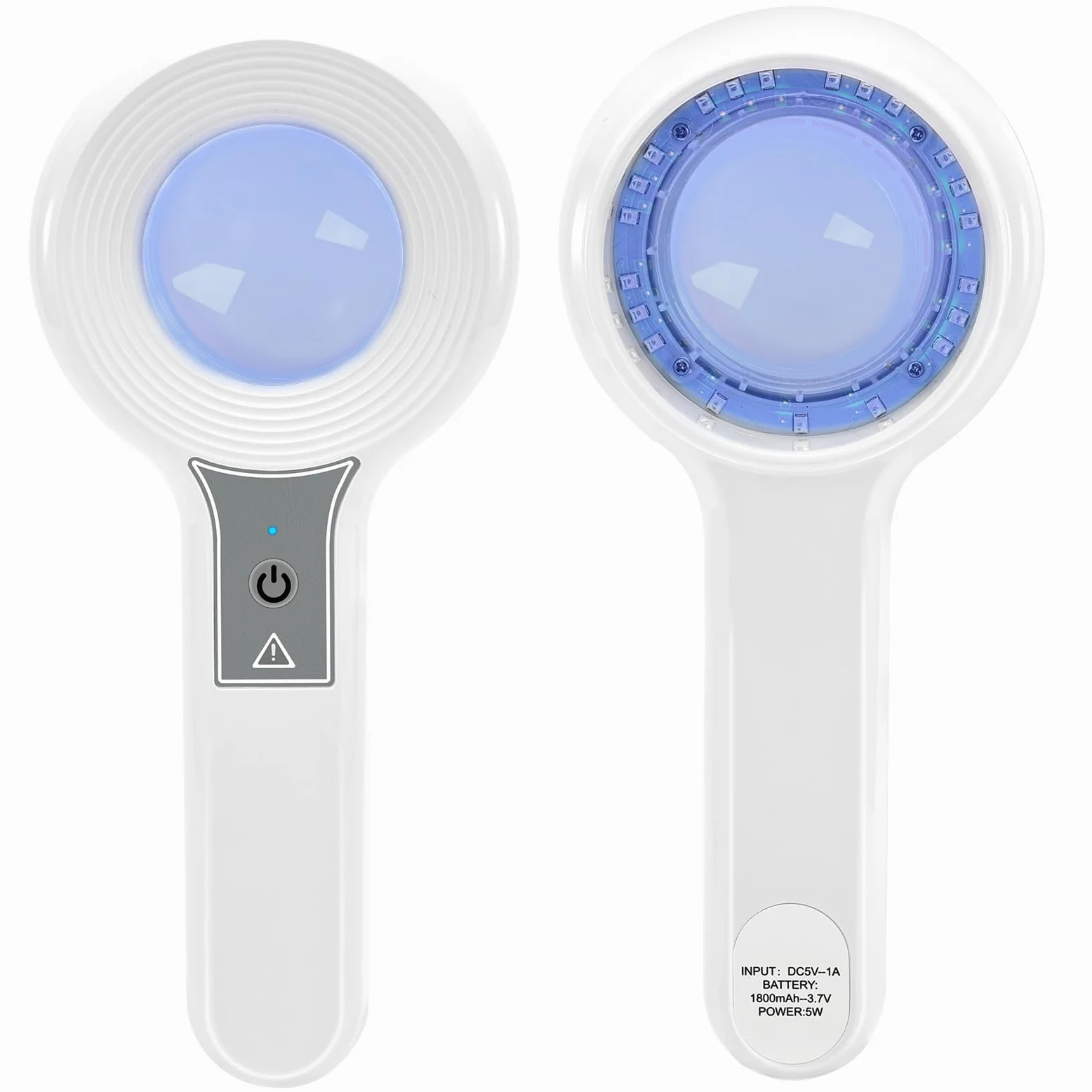 LED395nm UV Taschenlampe Detektor, Wiederaufladbar, für Haustier Urin und Hautprüfung