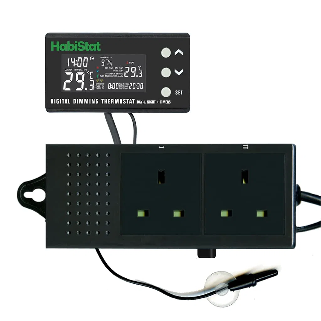 Habistat Digital Dimmbar Tag & Nacht Timer