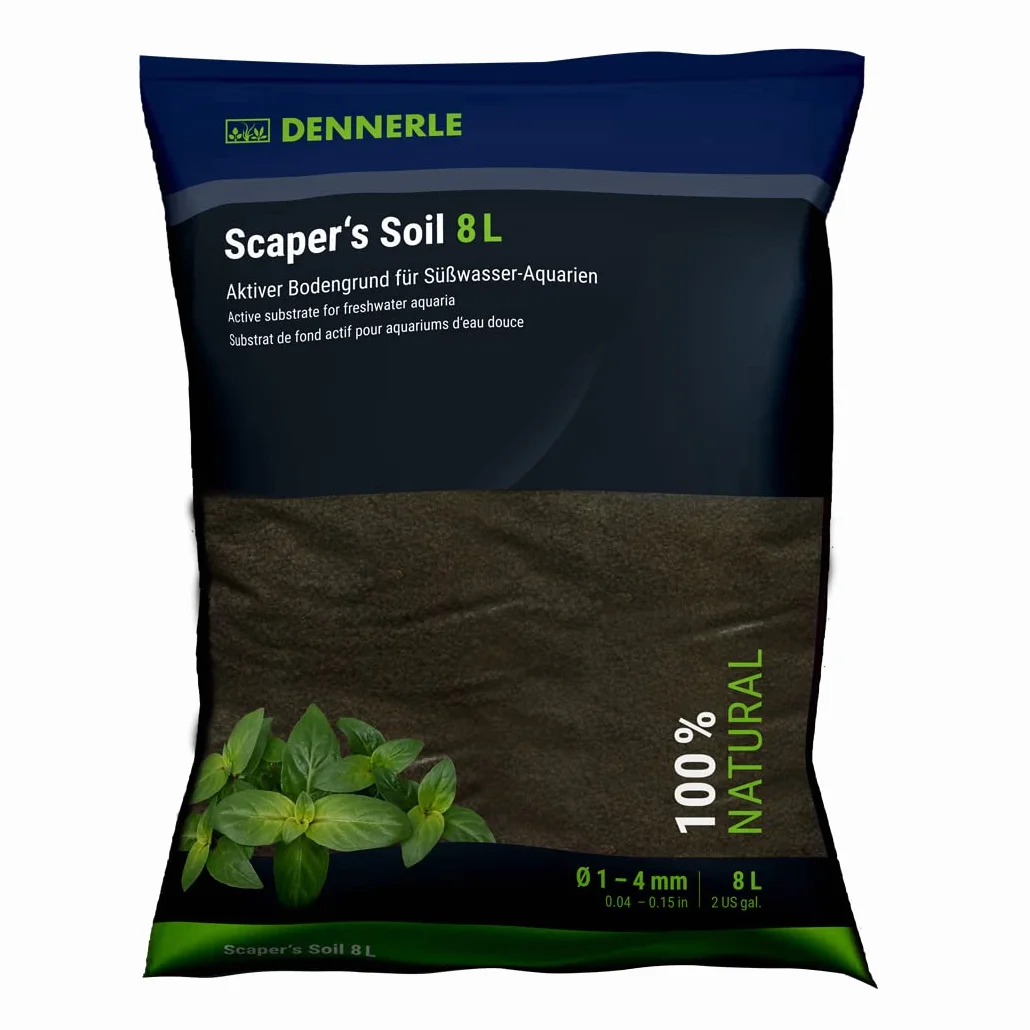 Dennerle Scaper's Soil Bodengrund 8 Liter - ideal für Aquascaping Aquarien