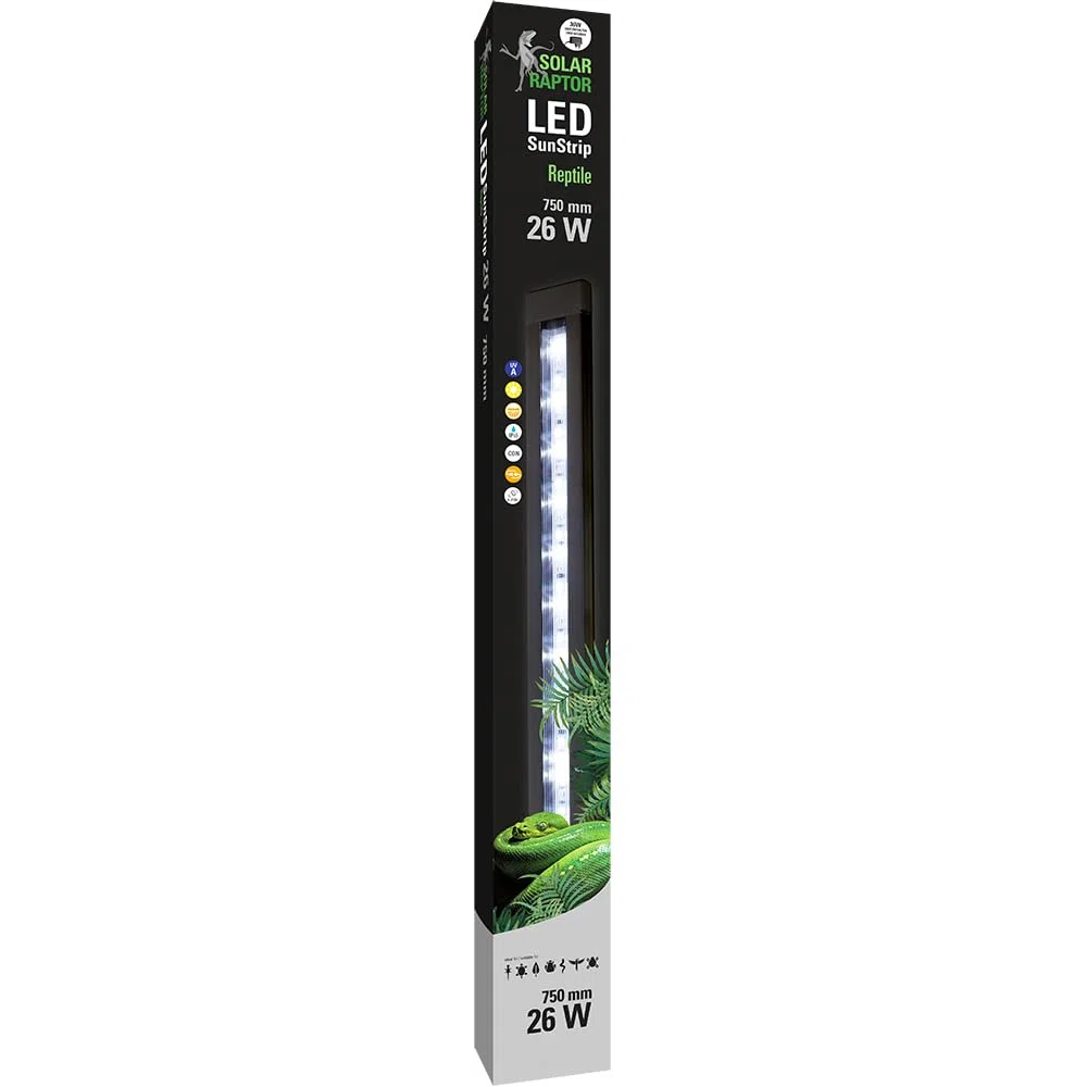 SunStrip III 35 REPTILE black edition BUNDLE - LED Beleuchtung für Terrarien (750 mm)