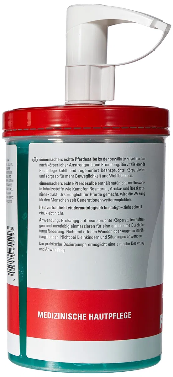 Eimermacher 321544 EimermachersPferdesalbe 1000ml Dose mit Spender
