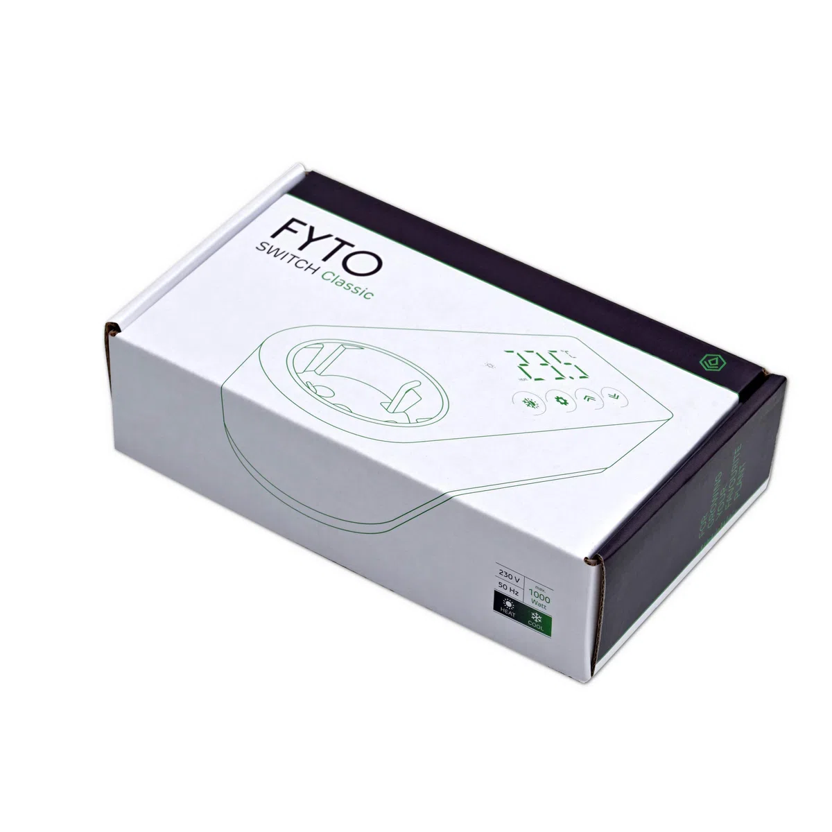 Switch Classic Thermostat • Ideal für die Temperaturregulierung von Heizmatten • Wärme- und Kühlfunktion • Pflanzenanzucht • Terrarien und Zimmergewächshaus