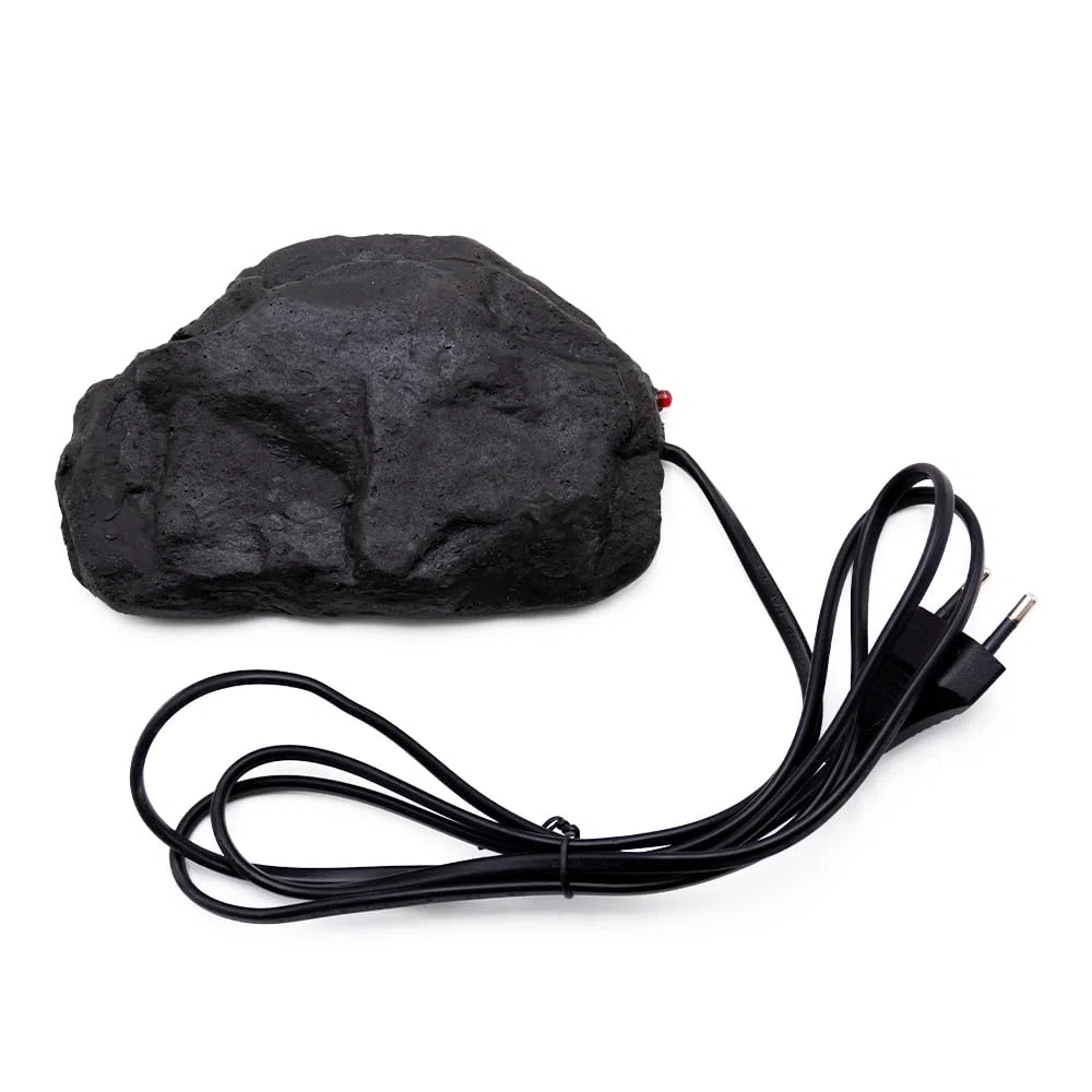Terra Exotica Heat Rock small - 6 Watt ca.16x10 cm - Auswahl zwischen klein, mittel & groß - Heizstein als Heizung für Reptilien - dekorative Wärmeplatte für Ihr Terrarium - Terrarien Bodenheizung