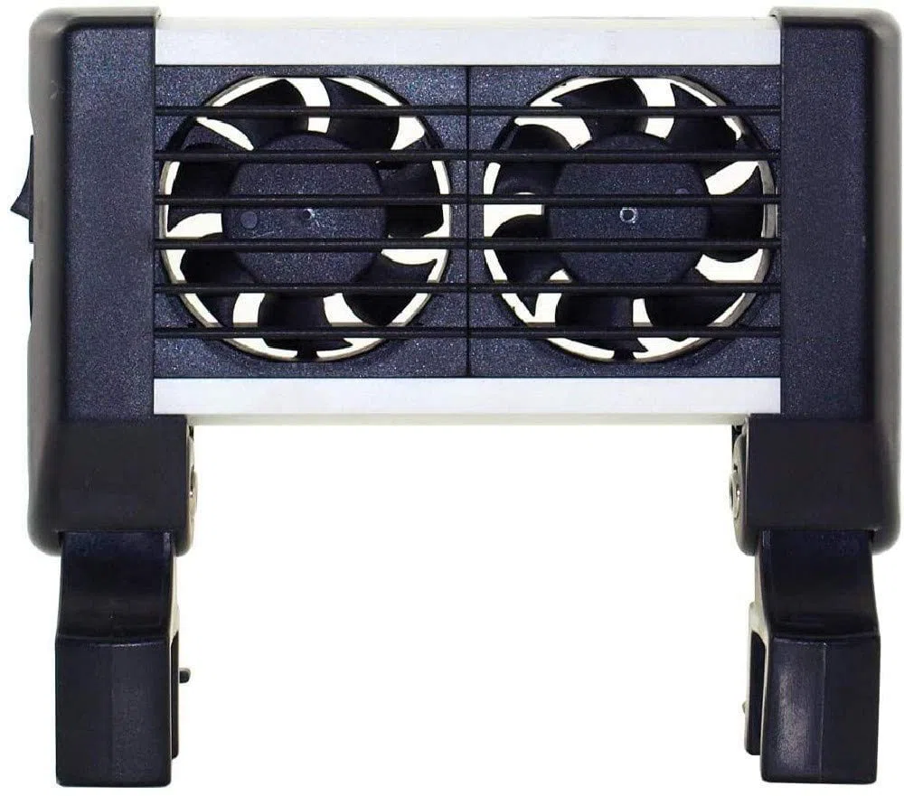 BLAU aquaristic BA-7776202 Aquaventilator 2fach - Aquarienventilator, Aquarienkühler