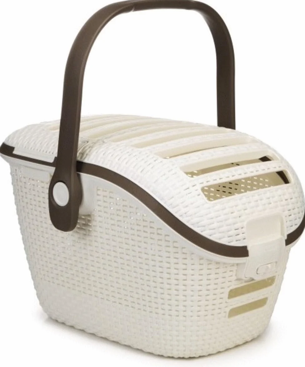 Curver Pet Transportbox L: 51 cm B: 38 cm H: 33 cm weiss