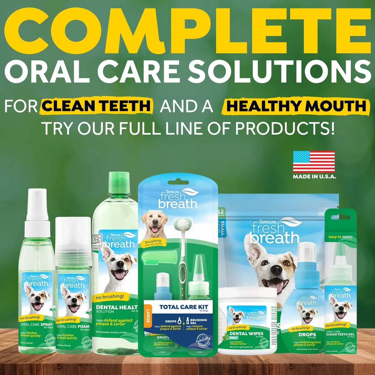 Fresh Breath von TropiClean Dental Trial Kit