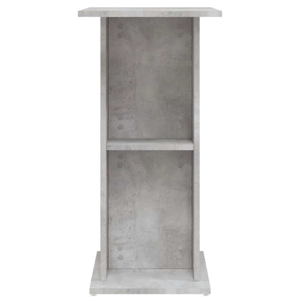 vidaXL Aquariumständer Betongrau 60,5x36x72,5 cm Holzwerkstoff