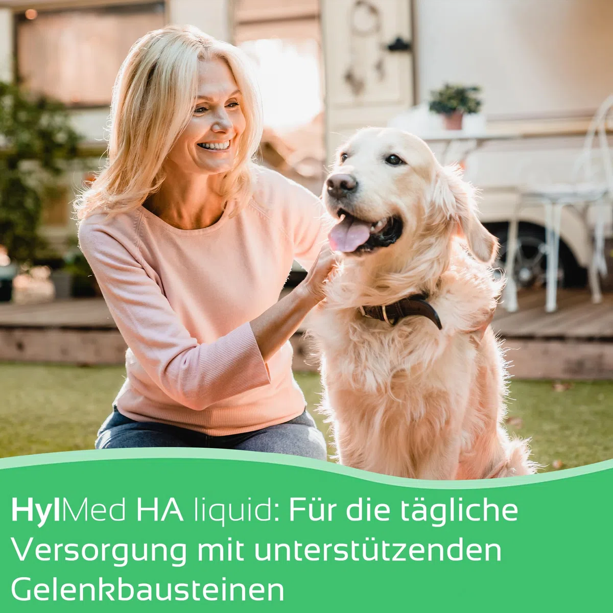 HA Liquid Dog, 250 ml, hochdosierte Hyaluronsäure, Kollagen und weitere Nährstoffe zur Unterstützung der Gelenke und der Bewegungsfreude des Hundes für bis zu 50 Tage