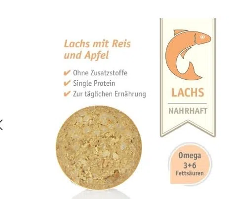 Anibio 8 x Tolle Rolle Ente 400g | Nassfutter für Hunde | Single Protein | Getreidefrei | mit Apfel und Feldsalat | Geprüfte Qualität | Ohne Zusatzstoffe | Gut Portionierbar