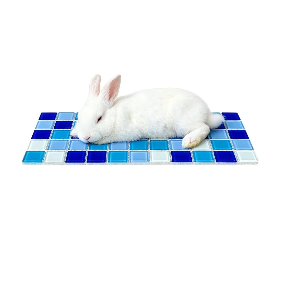 Kühlmatte für Kaninchen, kratzfestes -Schlafkissen, kühlendes Hamsterbett, für Igel, Mäuse, Chinchillas, Frettchen, Eichhörnchen