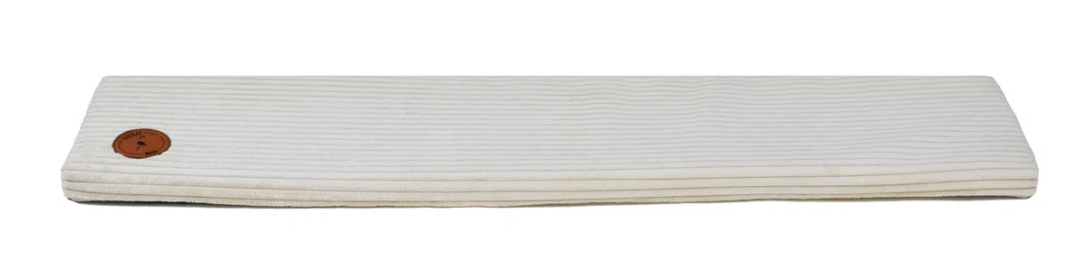 Prime Katzen Fensterliege Für Katzen, Fensterbank mit Einer Rutschfesten Rückseite, Katzenbett Fensterbank 50cm x 20cm Europäischen Union hergestellt (Creme, 100 x 20 x 3 cm)