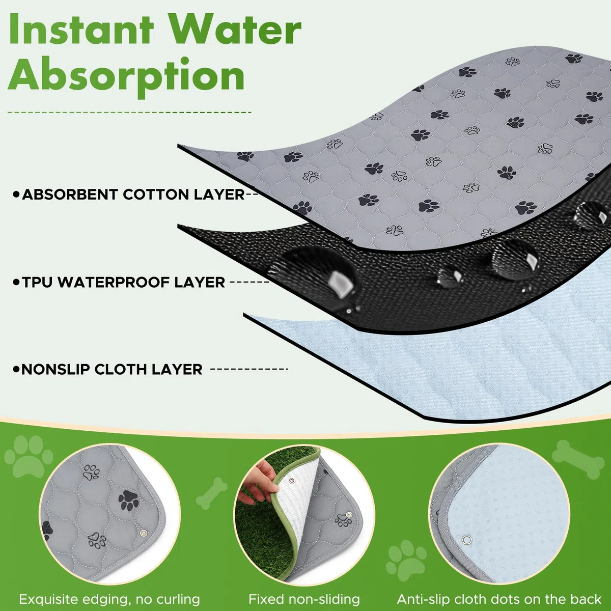 90*60CM 2-in-1 Pinkelmatte für Hunde Hundeklo Hundetoilette Welpentoilette mit Kunstrasen Hundeklo für Zuhause Hundetoilette Wohnung - Idealer Hundetrainingsplatz für Innen- und Außenbereiche