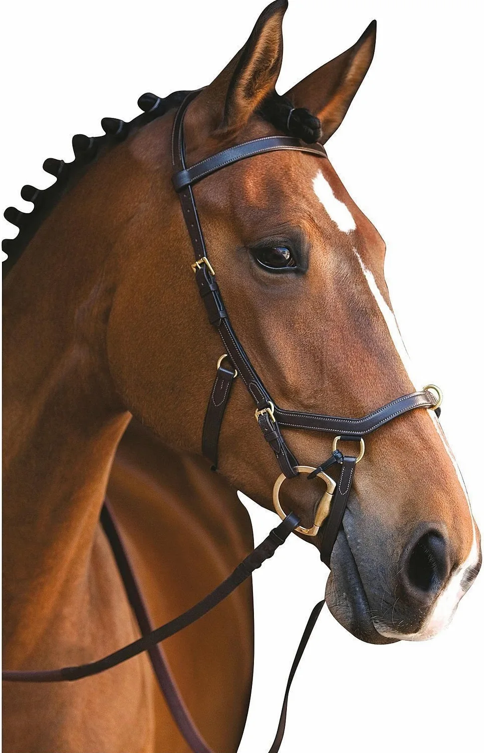 Horseware Rambo Micklem Multibridle 3 in 1 Trense Zaum braun WB