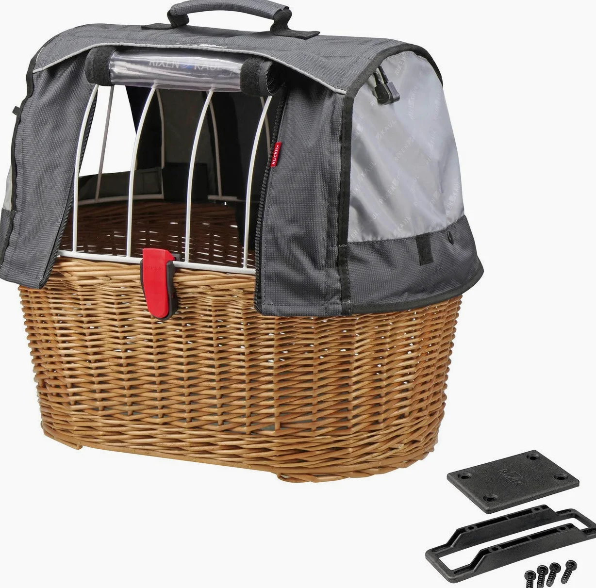 KlickFix Unisex Hundekorb Doggy Basket Plus Gta Hundekorb, Beige, 36 x 52 x 46 cm