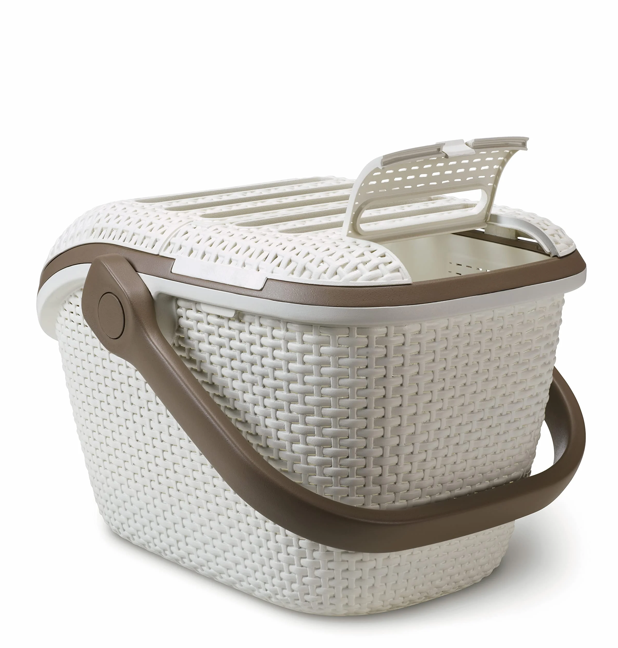 Curver Pet Transportbox L: 51 cm B: 38 cm H: 33 cm weiss