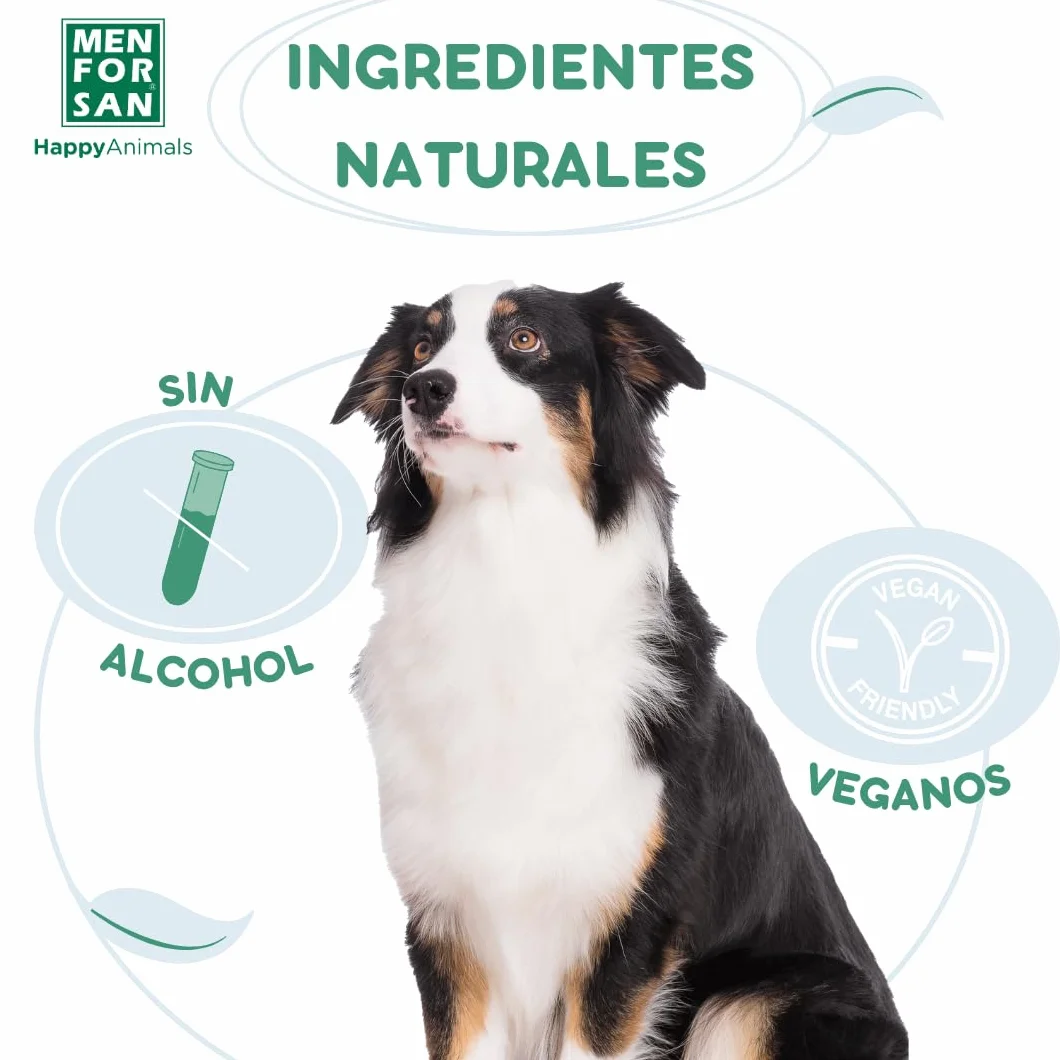MENFORSAN Eau de Cologne Talkum für Hunde 125ml - 3er Pack