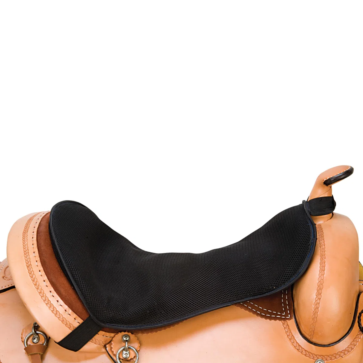 Weaver Leather Western Gel-Sitzkissen, schwarz, 38,1 cm, 40,6 cm und 43,2 cm Sitze