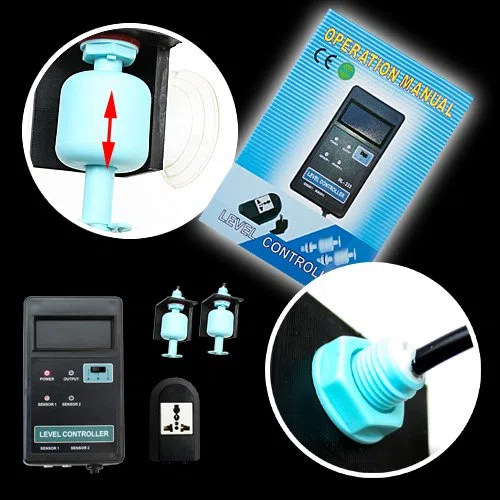 Wasserstandsmelder Wasserstandscontroller Wassermelder Überlaufschutz Nachfüllautomatik Niveaumat Aquarium WS1