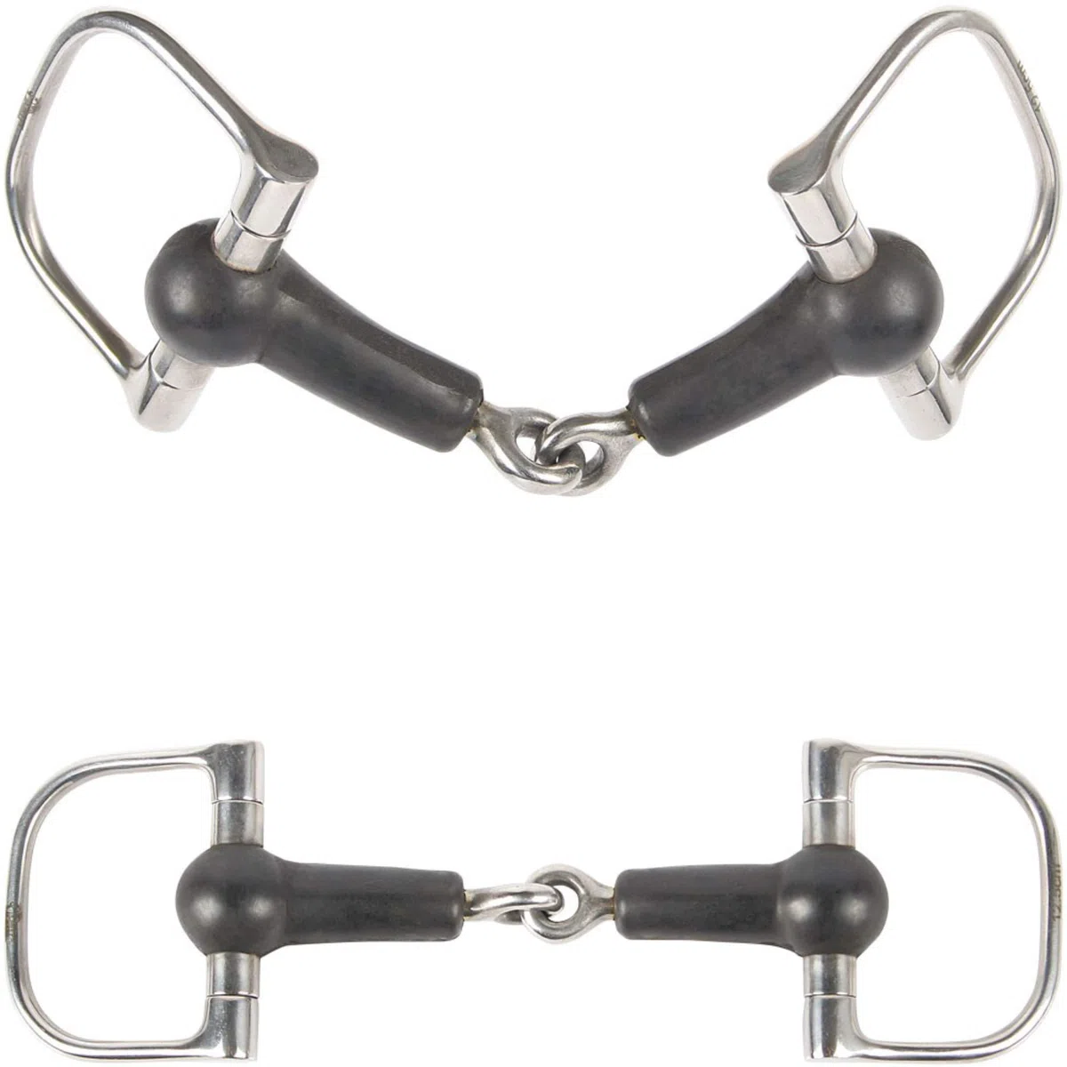 Harry´s Horse D-Trense mit Gummi-Mundstück 20mm, Größe:12.5