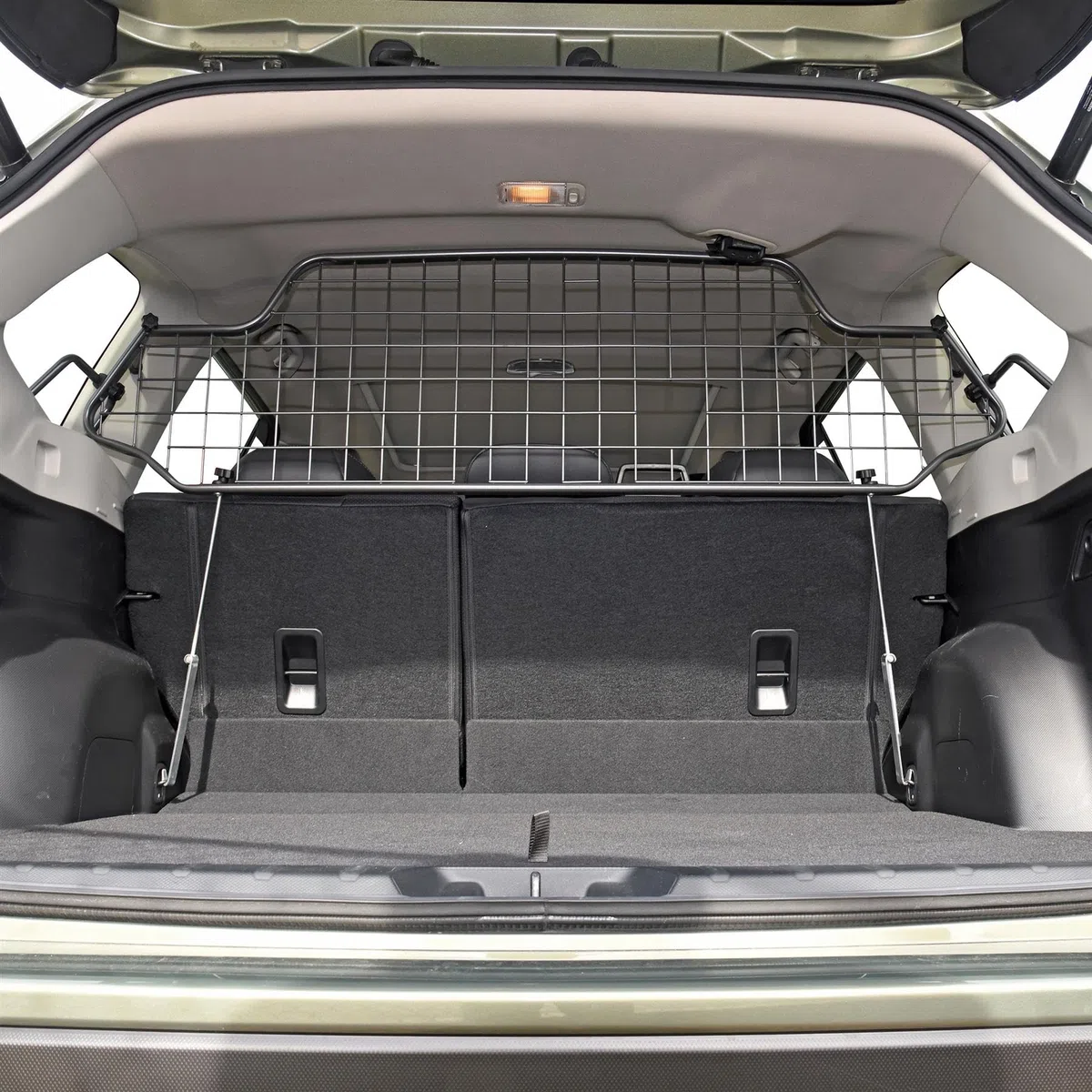 Travall Hundegitter für Subaru Forester 2018-2021, fahrzeugspezifisches Trenngitter für den Kofferraum aus Stahl, passgenau für sicheren Hundetransport