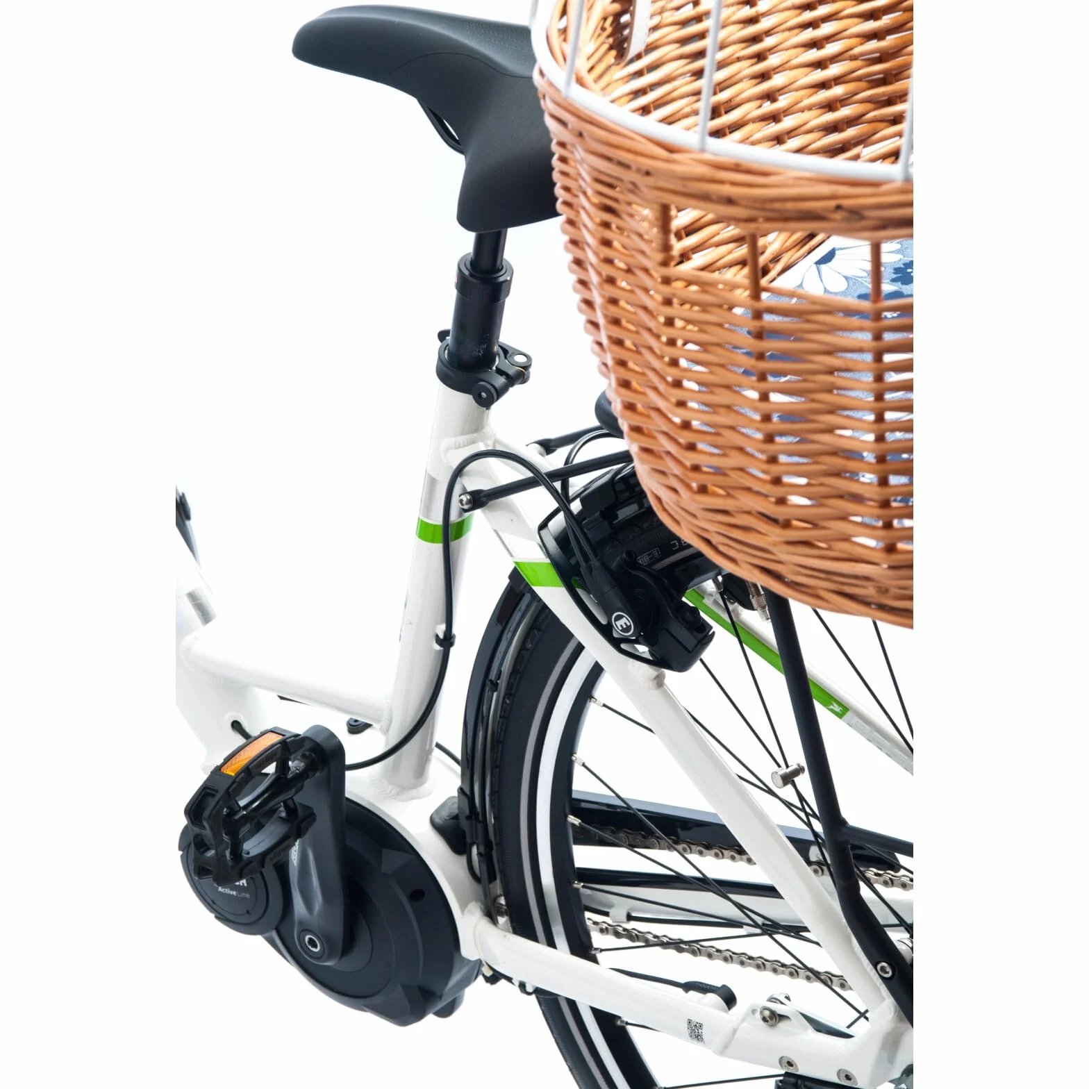 Aumüller Fahrrad-Tierkorb mit Halter, L: 68 cm + Schutzhaube - Gepäckträgermontage