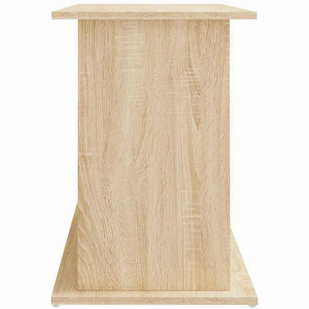 vidaXL Aquariumständer, Aquarium Unterschrank mit viel Stauraum, Aquarium Tisch mit stabiler Oberplatte, Aquariumschrank Aquarium Halter, Sonoma Eiche Holzwerkstoff
