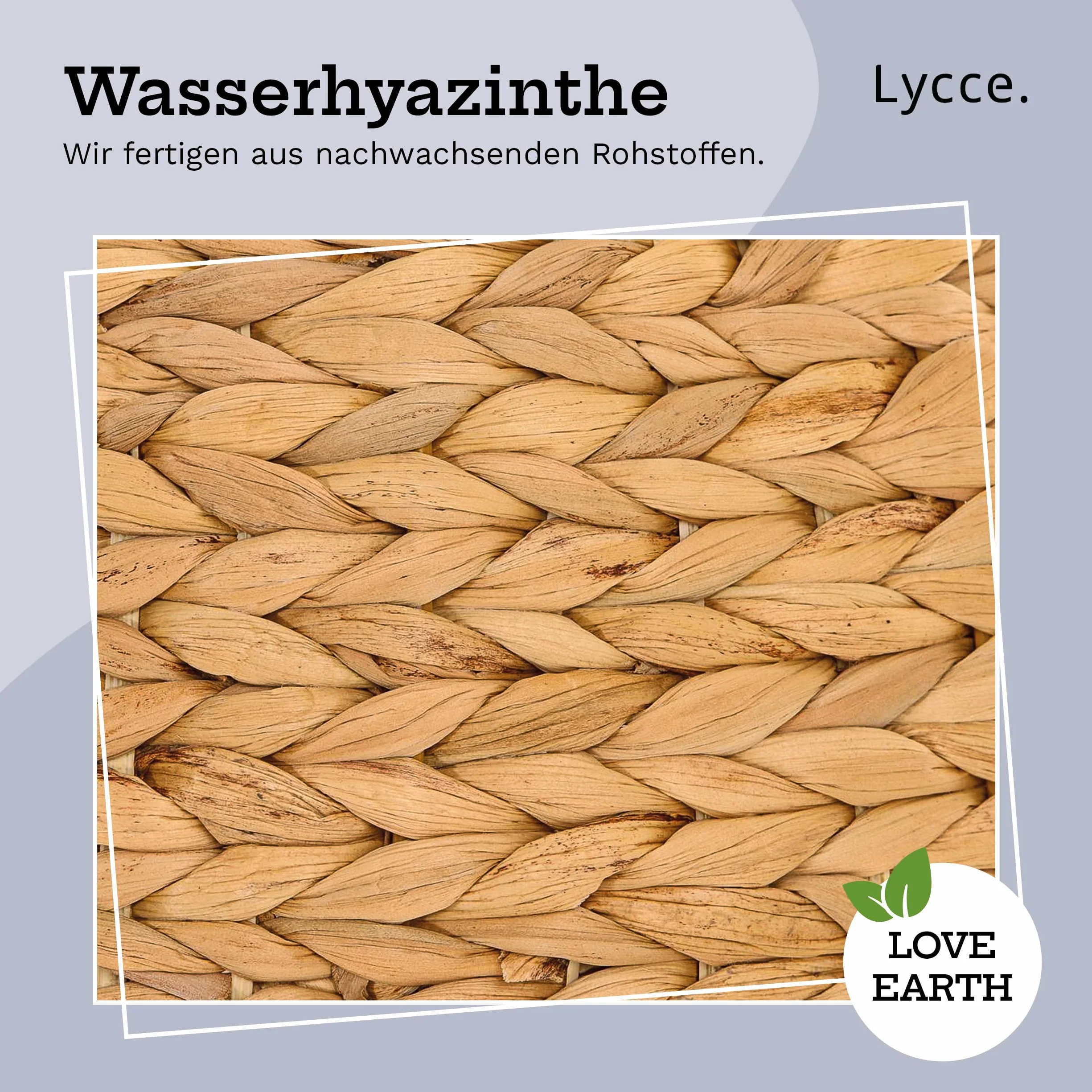 Lycce Katzenkorb Opal Wasserhyazithe Ø 42cm