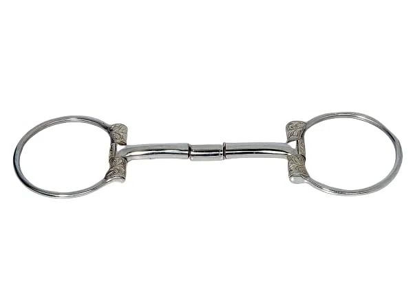 EE Tack Westerngebiss Billy Allen Show Bit Edelstahl mit Silber 5 Zoll (12,7 cm)