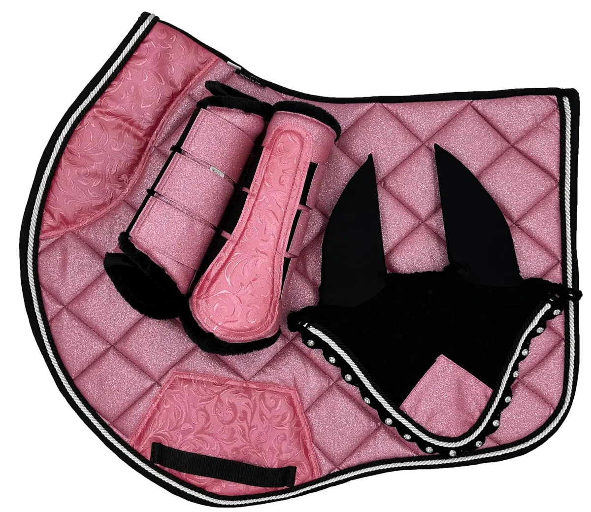 Schabracke Reitset Glitter