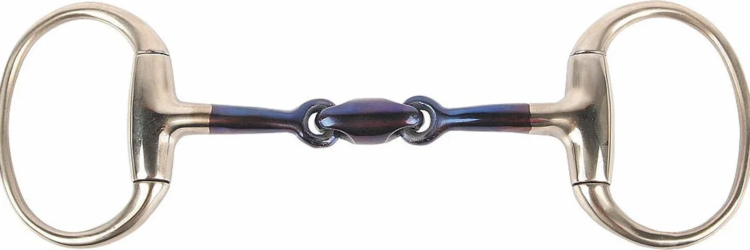 Harry's Horse Olivenkopftrense Sweet Iron doppelt gebrochen, 12,5 cm