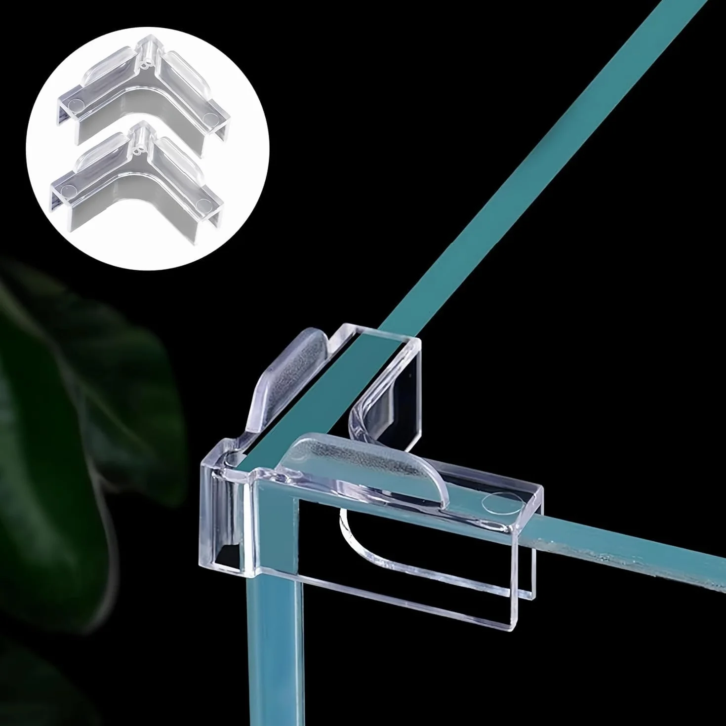 Aquarium Glaskantenschutz weichen Abdeckungen 8 mm Transparent Stoßfeste Acrylschutz